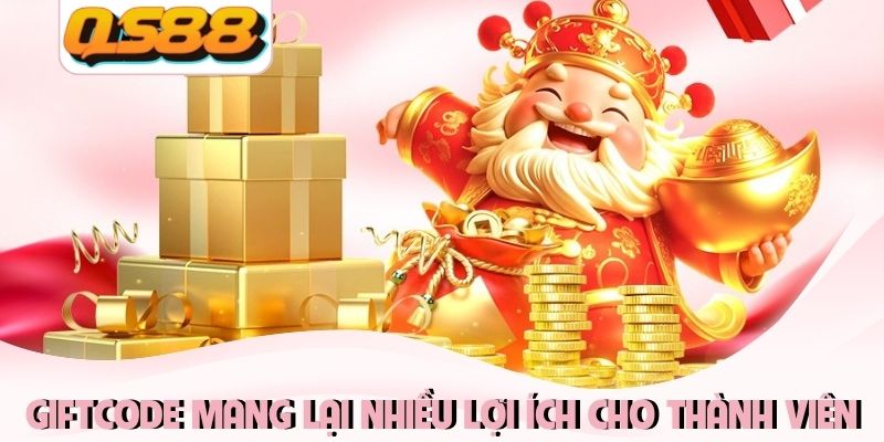 Giftcode mang lại nhiều lợi ích dành cho thành viên QS88
