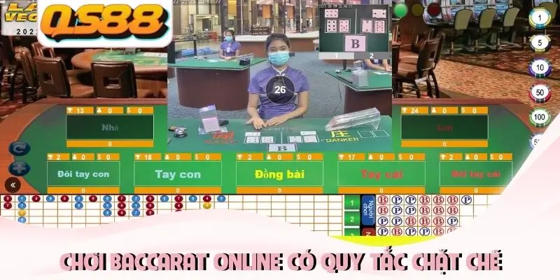 Chơi baccarat online có quy tắc chặt chẽ Chơi baccarat online có quy tắc chặt chẽ